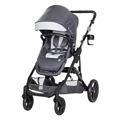 image of Baby Trend Morph Single to Double Modular Stroller, Dash Grey with sku:b0czpp1ttv-amazon