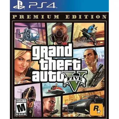 image of Grand Theft Auto V Premium Edition - PlayStation 4, PlayStation 5 with sku:bb21043070-bestbuy