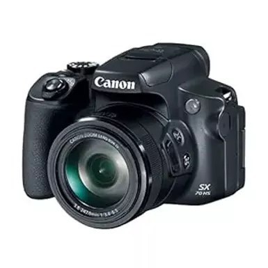 image of Canon Powershot SX70 20.3MP Digital Camera 65x Optical Zoom Lens 4K Video 3-inch LCD Tilt Screen (Black) with sku:b07hh1pvrz-amazon