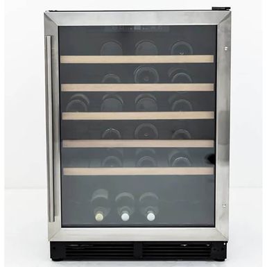 image of Avanti 51 Bottle Stainless Steel Wine Cooler with sku:wcb52t3s-electronicexpress