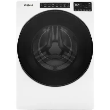 image of Whirlpool - 4.5 Cu. Ft. High-Efficiency Stackable Front Load Washer with Steam and Tumble Fresh - White with sku:bb21946138-bestbuy