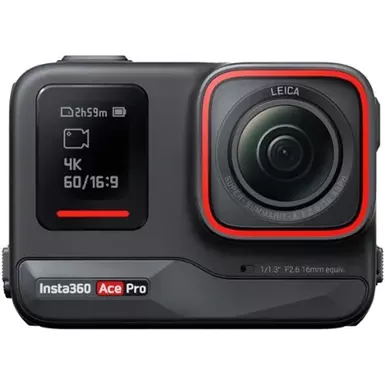 image of Insta360 - Ace Pro Lens Action Camera - Black with sku:bb22218266-bestbuy