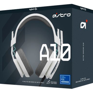 Alt View Zoom 18. Astro Gaming - A10 Gen 2 Wired Stereo Over-the-Ear Gaming Headset for PlayStation/PC with Flip-to-Mute Microphone - White