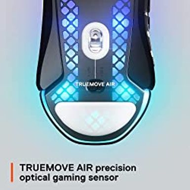 SteelSeries Aerox 9 Wireless – Ultra-Lightweight Wireless Gaming Mouse – 18000 CPI – TrueMove Air Optical Sensor - Water Resistant– 180...
