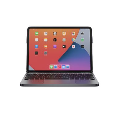 image of Brydge - 11 MAX+ Wireless Keyboard for iPad Pro 11-inch (1st  2nd & 3rd Gen) & iPad Air (4th Gen) with Trackpad & SnapFit Case - Space  Gray with sku:bb21927001-6489333-bestbuy-brydgeglobal