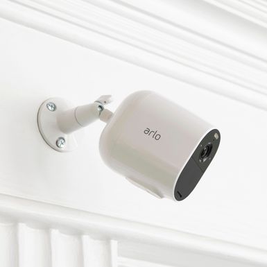 Alt View Zoom 11. Arlo - Essential Spotlight Camera – Indoor/Outdoor Wire-Free 1080p Security Camera - White
