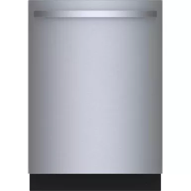 image of Bosch - 800 Series 24" Top Control Smart Built-In Stainless Steel Tub Dishwasher with Flexible 3rd Rack, 42dBA - Stainless Steel with sku:bb22129947-bestbuy