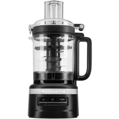 image of KitchenAid 9-Cup Food Processor in Black Matte with sku:kfp0921bm-almo
