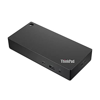 image of Lenovo ThinkPad Universal USB-C Dock - docking station - USB-C - HDMI  2 x DP - GigE with sku:40ay0090us-len-len