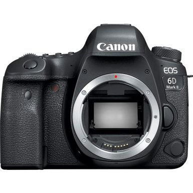 image of Canon - EOS 6D Mark II DSLR Camera (Body Only) with sku:bb20767836-5959400-bestbuy-canon