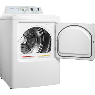 Alt View Zoom 6. Insignia™ - 6.7 Cu. Ft. Electric Dryer - White