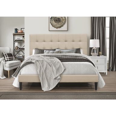 Rent to own Harry Upholstered Platform Bed - Full - FlexShopper