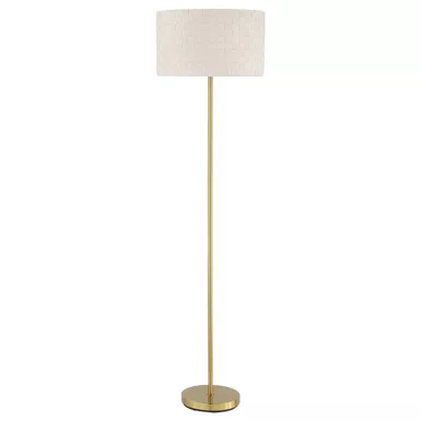 Ramiro Drum Shade Floor Lamp Gold