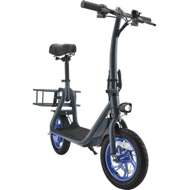 Angle Zoom. Jetson - Ryder Electric Scooter w/ 12mi Max Operating Range & 15.5 mph Max Speed - Gray