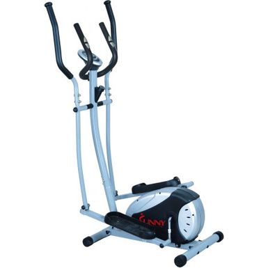 image of Sunny Health and Fitness SF-E905 Magnetic Elliptical Bike with sku:b002r8cpry-sun-amz