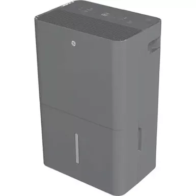 image of GE - 50-Pint Energy Star Portable Dehumidifier with Smart Dry for Wet Spaces - Grey with sku:bb22051916-bestbuy