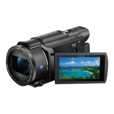 image of Sony Handycam FDR-AX53 - camcorder - Carl Zeiss - storage: flash card with sku:bb19911420-4849001-bestbuy-sony