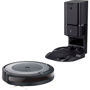 Angle Zoom. iRobot - Roomba i3+ EVO (3550) Wi-Fi Connected Self Emptying Robot Vacuum - Neutral