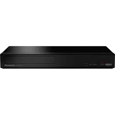 image of Panasonic - 4K Ultra HD Dolby Atmos Audio DVD/CD/3D Blu-Ray Player, DP-UB154P-K - Black with sku:bb22324446-bestbuy