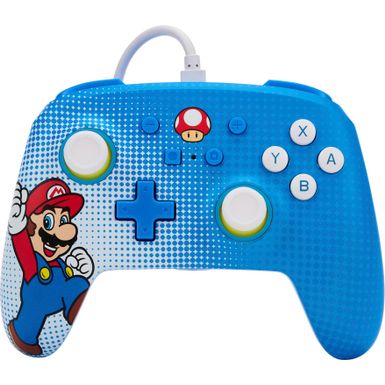 image of PowerA - Enhanced Wired Controller for Nintendo Switch - Mario Pop Art with sku:bb21951486-6495902-bestbuy-powera