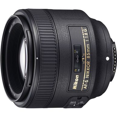 image of Nikon - AF-S NIKKOR 85mm f/1.8G Medium Telephoto Lens - Black with sku:bb18022516-6839379-bestbuy-nikon