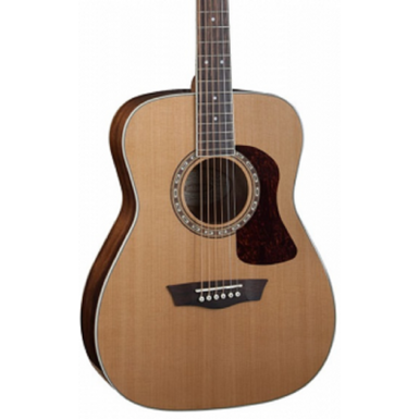 image of Washburn HF11S-O Heritage 10 Series Acoustic Folk Guitar with sku:was--hf11so-guitarfactory