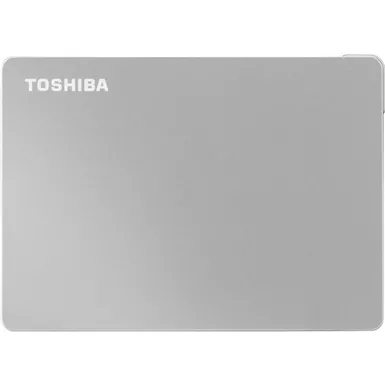 image of Toshiba Canvio Flex 1TB USB 3.2 Gen 1 Type-C Portable Hard Drive, Silver with sku:totx110xscaa-adorama