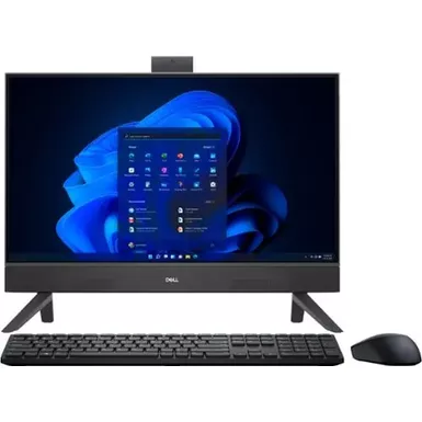 image of Dell - Inspiron 24" Touch screen All-In-One - AMD Ryzen 5 7530U - 8GB Memory - 512GB SSD - Black with sku:bb22107182-bestbuy