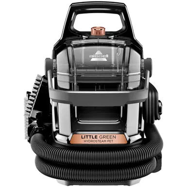image of BISSELL - Little Green HydroSteam Pet Corded Portable Deep Cleaner - Titanium with Copper Harbor accents with sku:3605-powersales