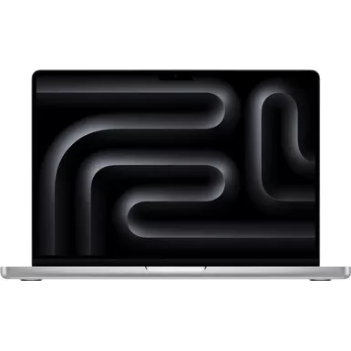 Apple - 14-inch MacBook Pro: Apple M3 chip with 8core CPU and 10core GPU, 1TB SSD - Silver