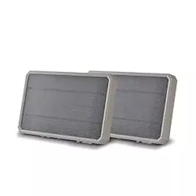 image of Moultrie Mobile - Universal Solar Panel Power Pack - 2 Pack - for Edge, Edge Pro Cellular Trail Cameras - Uninterrupted Power, 3.4W, 3X Power, Easy Mounting with sku:b0cqdcc47v-amazon