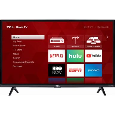 image of TCL - 32" Class - LED - 3-Series - 1080p - Smart - HDTV Roku TV with sku:bb21074423-6280538-bestbuy-tcl