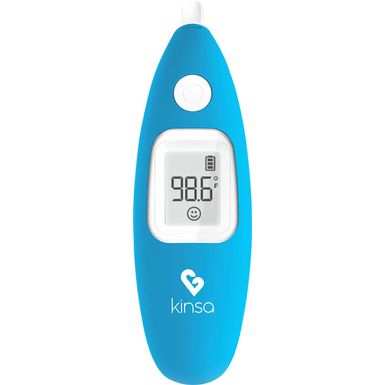 image of Kinsa - Smart Ear Thermometer - Blue with sku:bb21405115-6379969-bestbuy-kinsa