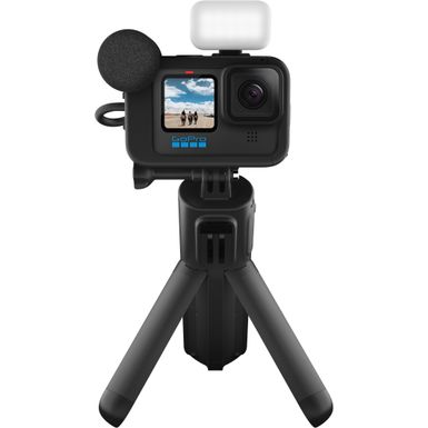 image of GoPro - HERO11 Black Creator Edition Action Camera - Black with sku:bb22021377-6514925-bestbuy-gopro