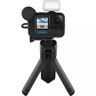 image of GoPro - HERO11 Black Creator Edition Action Camera - Black with sku:bb22021377-bestbuy