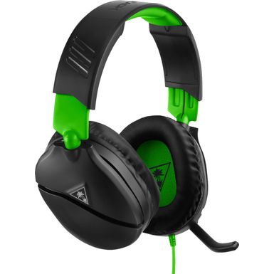 image of Turtle Beach - Recon 70 Wired Surround Sound Ready Gaming Headset for Xbox One and Xbox Series X|S - Black/Green with sku:bb21192172-6333660-bestbuy-turtlebeach