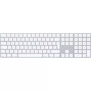 image of Apple - Magic Keyboard with Numeric Keypad - Silver with sku:bb20756169-bestbuy