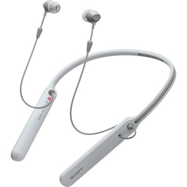 Front Zoom. Sony - C400 Wireless Behind-the-Neck In Ear Headphones - White