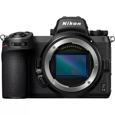 image of Nikon - Z 6 II 4k Video Mirrorless Camera (Body only) - Black with sku:nkz6m2-adorama