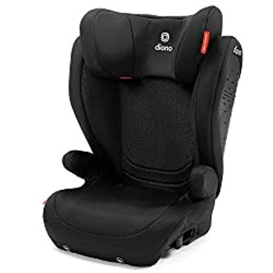 image of Diono Monterey 4DXT Latch, 2-in-1 High Back Booster Car Seat with Expandable Height, Width, Advanced Side Impact Protection, 8 Years 1 Booster, Black with sku:b09ttvrwfb-amazon