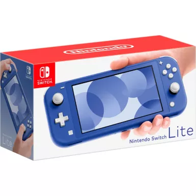 image of Nintendo Switch 32GB Lite Blue with sku:ninswtchlblu-electronicexpress