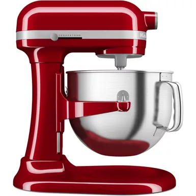 image of KitchenAid 7-Qt. Bowl Lift Stand Mixer in Empire Red with sku:ksm70skxxer-almo