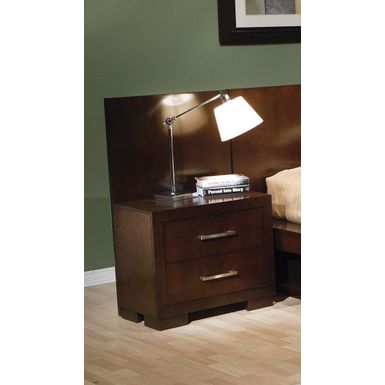 image of Jessica Nightstand Panels Cappuccino (Set of 2) with sku:200710-coaster
