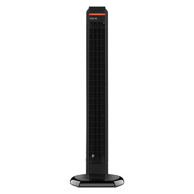 Alt View Zoom 18. Sharper Image - RISE 40 Oscillating Tower Fan with Remote - Black