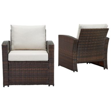 image of East Brook Lounge Chair w/Cushion (2/CN) with sku:p351-820-ashley