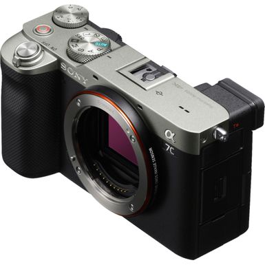 Left Zoom. Sony - Alpha 7C Full-frame Mirrorless Camera - Silver