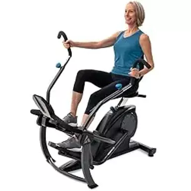 image of FreeStep LT3 Recumbent Cross Trainer Stepper - Zero-Impact Exercise w/Patented Physical Therapy Stride Technology, Whisper-Quiet, Free App w/Trainer-Led Workouts. with sku:b0d2ytflkq-amazon