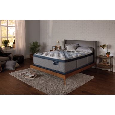 serta icomfort hybrid blue fusion 4000 plush pillow top mattress