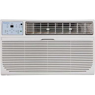 image of Keystone - 550 Sq. Ft. 12,000 BTU Through-the-Wall Air Conditioner - White with sku:bb21231802-bestbuy