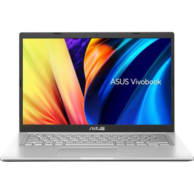 image of ASUS - Vivobook 14" Laptop - Intel Core i3-1115G4 with 8GB Memory - 128GB SSD - Transparent Silver - Transparent Silver with sku:bb22099863-6536327-bestbuy-asus